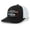 Black/White, variant on Mens Freedom of Speech Is A Musk Patriotic American Flag Mesh Back Embroidered Trucker Hat , Royal/White