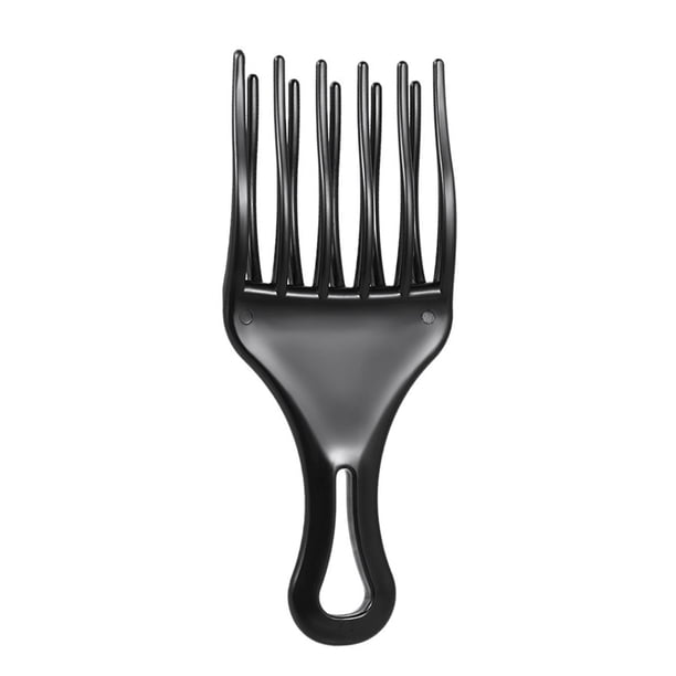 WDOplteas Peluquería Tenedor Peine Afro-Peine liso Herramientas peinado Cepillo para el (B)