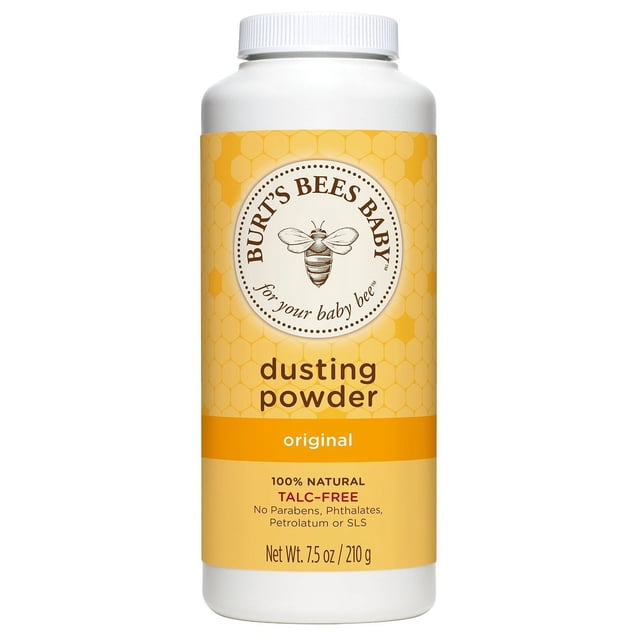 Polvo para quitar polvo Burt's Bees Baby, sin talco, 225 ml (paquete de 3)