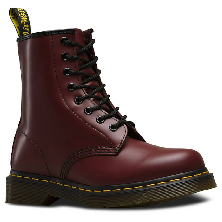 Dr. Martens 1460 8 Eye Boot Unisex Shoes Size 8, Color: Cherry Red