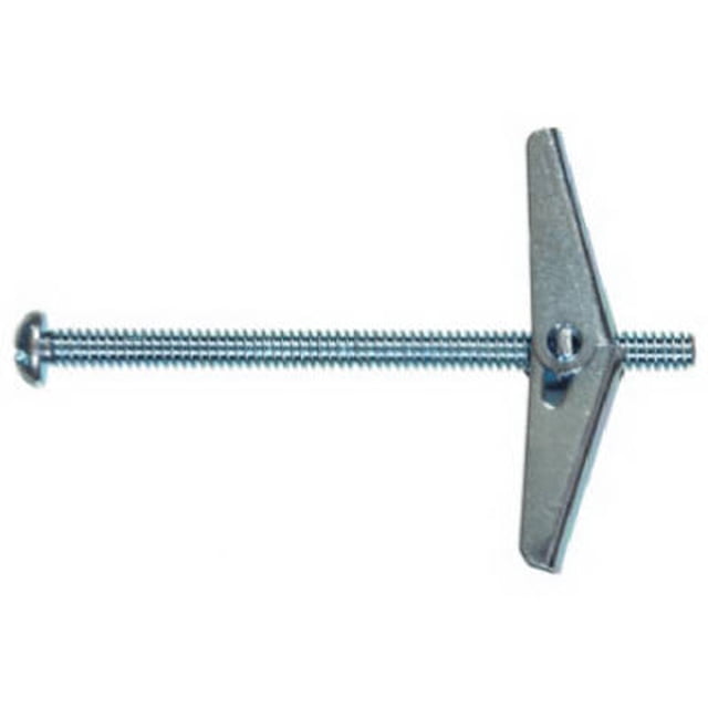Tornillo Hillman redondo de acero redondo de 1/4 pulgadas x 10 cm de largo, paquete de 2 (x6)