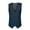 Navy, variant on Suit Vest For Men Qiggri Men Solid Fashion Retro Have Pockets Button V-Neck Tanks Blouse Work Vest For Men