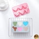 thumbnail image 2 of 5 Piezas Love Molde de Silicona DIY Yeso Cemento HormigóN Vela JabóN Molde Chocolate Caramelo Galleta Herramienta para Hornear DíA de San ValentíN, 2 of 5