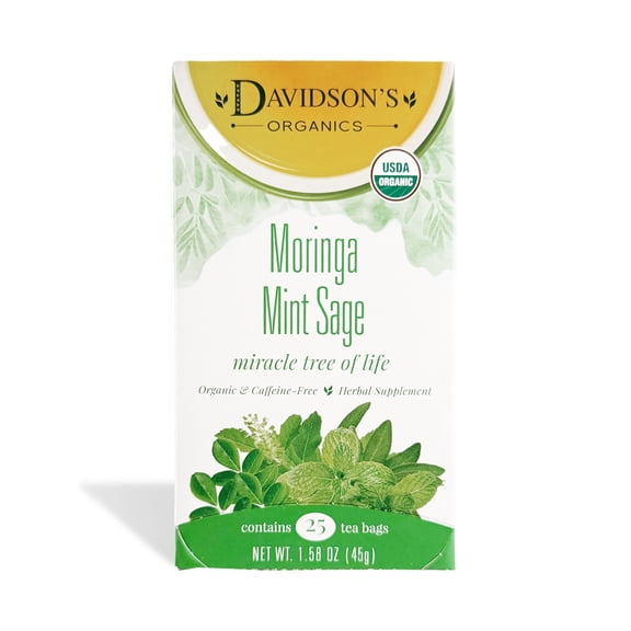 Moringa Mint Sage by Davidson's Organics