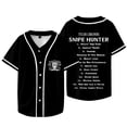 thumbnail image 1 of Tyler Childers Veste de Baseball Tracklist Tee Snipe Hunter Merch Femmes Hommes T-shirts Manches Courtes, Style 6,L, 1 of 6