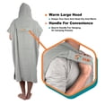 thumbnail image 3 of SUN CUBE Surf Poncho Changing Robe with Hood | Terry Cotton Changing Towel, 3 of 8