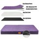 thumbnail image 4 of Cama ortopédica para perros Patas Lague, color morado, 20 x 15 pulgadas, impermeable, 4 of 7