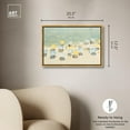 thumbnail image 5 of Relaxed Beach Vacay Canvas Glam Beach Wall Art by Art Remedy, Gold Frame, 24" x 16", 5 of 7