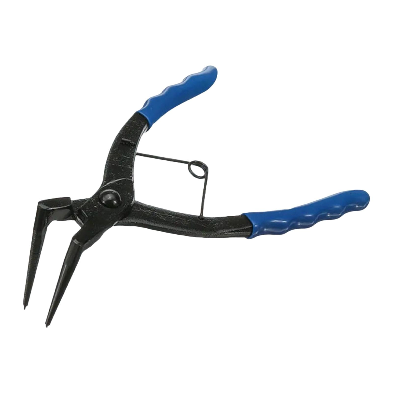 Nishiyuenyi Snap Ring Pliers Retaining Circlip Pliers Blue 90 Degrees Non Slip Precision for