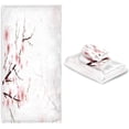 thumbnail image 7 of GZHJMY Towel Set of 3,Blooming Cherry Tree Twig 1 Bath Towel, 1 Towel, 1 Small Square Towel, Strong Soft and Compact Absorbent Yoga Gym Hotel Excellent Choice., 7 of 7