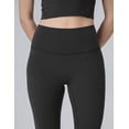 thumbnail image 5 of Leggins Colorfulkoala Dreamlux sin costuras frontales para mujer, negros, 5 of 5
