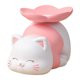 thumbnail image 2 of Figura de Resina Soledad con Bandeja Escultura de Animal para Frutos Secos Gato y Rosa, 2 of 10