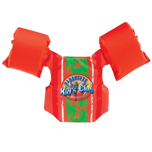 Margaritaville Parakeet Kids Swim Vest, Orange