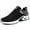 9308black and white, variant on Men's Breathable Running Shoes, Lightweight Fly-Knit Mesh Sneakers with Non-Slip Sole, Comfortable Athletic Tennis Shoes for Walking, Gym, Jogging & Casual Work