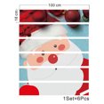 thumbnail image 4 of Árbol de Navidad 3D - 39,3 pulgadas x 7,08 pulgadas - 17 - Con cajas de regalo Pegatinas autoadhesivas para escaleras Fiesta de Navidad Decoración del hogar, 4 of 5