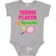 thumbnail image 3 of Inktastic Future Tennis Player in Training Girls Baby Bodysuit, 3 of 5