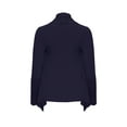 thumbnail image 3 of Women's Casual Long Sleeve Open Front Cardigan Solid Color Loose Fit Layer, 3 of 4