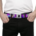 thumbnail image 3 of Buckle-Down Belt, Seatbelt Buckle Belt, Panda Hat Animals Bright Color Burst, Youth 22 to 32 Inches, 3 of 9