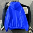 thumbnail image 4 of Vedolay Women Hoodless Hoodies Fashion 2023 Plus Size Long Sleeve Crewneck Tunic Zip up Hoodie Y2k Blue,M, 4 of 4
