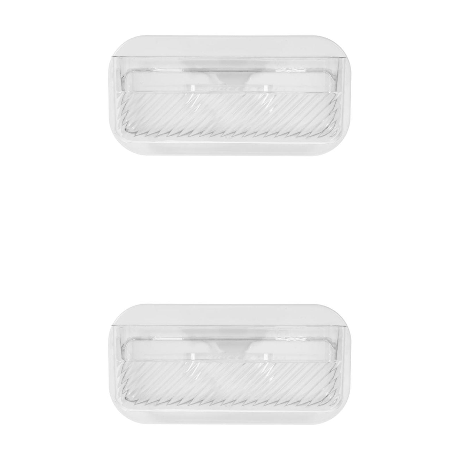 Worgeous 2pcs Wall Hanging Planter Wall Mounted Flower Vase Plastic Flower Pots Air Plant Holder Plant Container Wall Propagation Vases For Home Office Decor