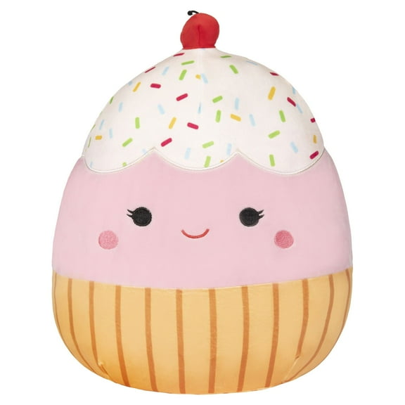 Squishmallows Original 16 inch Clara the Cupcake - Child's Ultra Soft Plush Toy