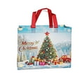 thumbnail image 2 of Large Reusable Non-Woven Christmas Gift Bag with Handles for Holiday Presents and Party Favors, 2 of 6