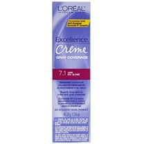 L'Oreal Excellence Creme Permanent Hair Color, Dark Ash Blonde #7.1, 1.74 oz (Pack of 4)