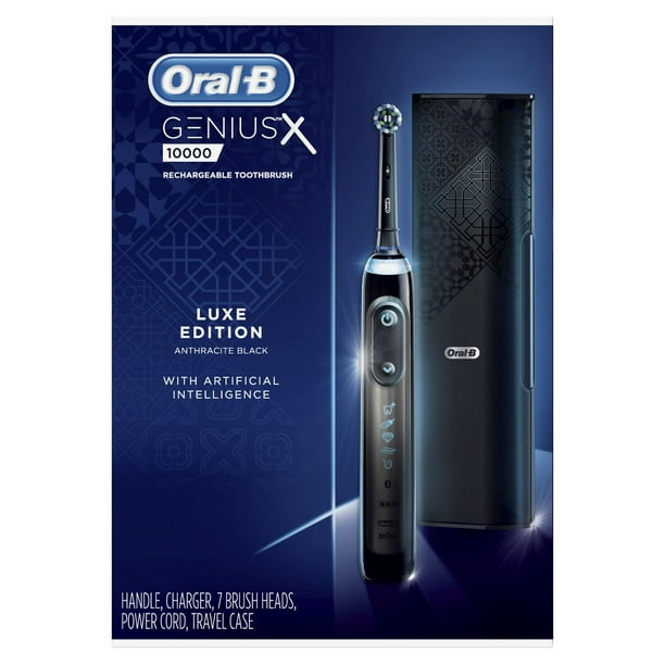 Oral-B GENIUS X Luxe, Rechargeable Electric Toothbrush with