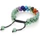 thumbnail image 5 of Pulsera de cuentas de chakras, pulsera de cristal curativa de los 7 chakras, pulsera de cuentas de piedra de yoga, pulsera de meditación, relajación y ansiedad., 5 of 5