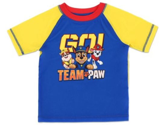 paw patrol swim shirt