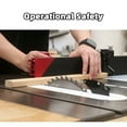 Table Saw Miter Gauge Extend Fence Aluminum Adjustable Angle Miter ...