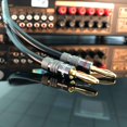 thumbnail image 4 of Banana Plugs Goaycer chapados en oro de 24 quilates para cable de altavoz (6 pares), 4 of 7