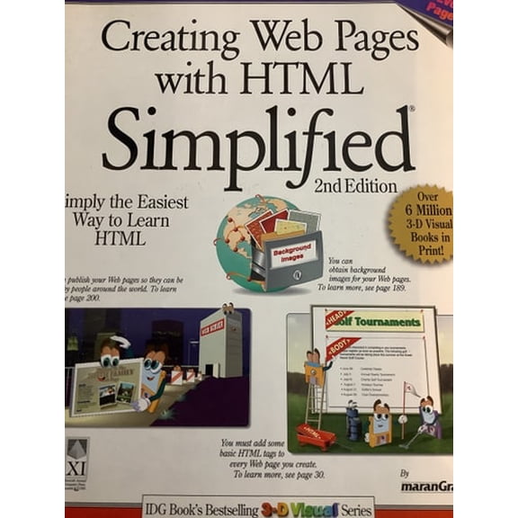 Pre-Owned Creating Web Pages With Html Simplified (Idg's 3-D Visual Series) (Paperback) 0764560670 9780764560675