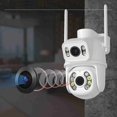 thumbnail image 3 of Cámara WiFi, Cámara De Seguridad De Amplia Cobertura Detección De Movimiento 110-240V Visión Nocturna Lente Dual IP66 Impermeable Para Exteriores, 3 of 7