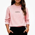 thumbnail image 2 of Afuyipoi Girls Sweatshirt Mock Neck ( 6 Months - 12 Years ) Fall Winter Warm Underwear Pink 9, 2 of 6