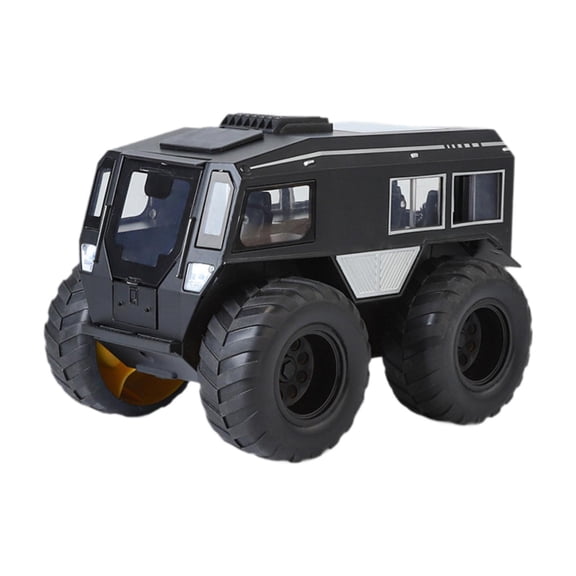 1:24 RC Crawler Car Control remoto Crawler Vehículo de control remoto Juguete 4WD Todo terreno Hobby Juguete Simulado Coche de escalada Adultos negro