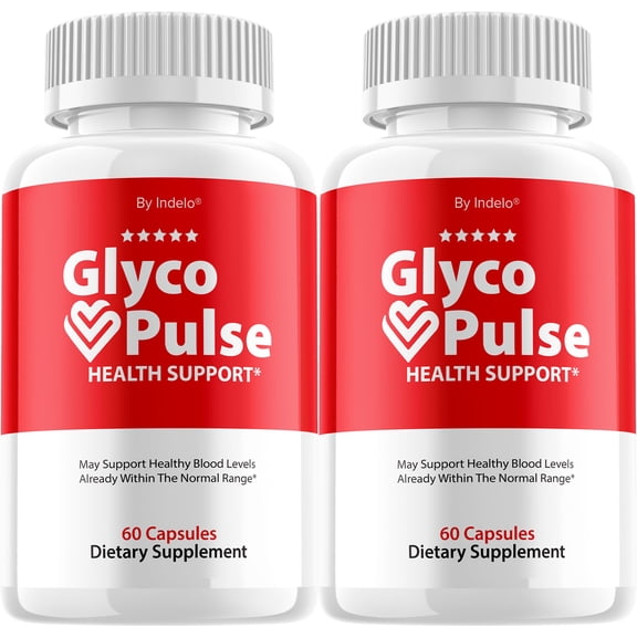 GlycoPulse Capsules – Glyco Pulse Natural Blend Glycogen Support, 2 Pack, 120 Capsules