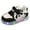 Black, variant on Gyujnb Boys and Girls Panda LED Light up Sneakers Hook and Loop Casual Shoes (Unisex),3-3.5 Years