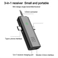 thumbnail image 4 of Wireless Lavalier Microphone Karaoke Machine System Universal Smart Noise-Reducing Mic Gaming Microphones,2 x Microphone 1 x Receiver 1 x Data Cable 1 x English Instructions,Gray, 4 of 6