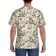 thumbnail image 3 of Qekee Mushroom Garnish Classic Fit T-Shirt Men's Shirt Men's Tight Short Sleeves for Exercise, Running, Mountaineering - Mushroom Garnish, 3 of 9
