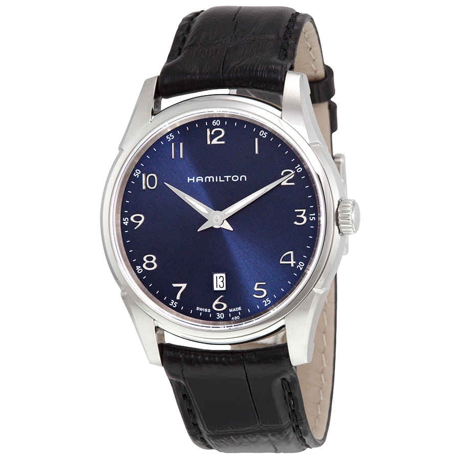 Hamilton Jazzmaster Thinline Blue Dial Mens Watch H38511743