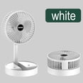 thumbnail image 4 of Portable Oscillating Standing Fan with Remote Controller, Foldable Desk Fan, Rechargeable Quiet USB Mini Folded Floor Fan, Pedestal Fans for Personal Bedroom Office Fishing Camping Travel, 4 of 5