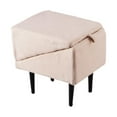 thumbnail image 1 of Split Ottoman Dog Ramp, 2-in-1 Folding Dog Ramp, Foldable Non-Slip Dog Ottoman Ramp for Small Medium Injured and Older Dogs and Cats, Portable Cat Dogs Pet Stairs for Bed and Sofa, 1 of 7