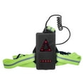 thumbnail image 2 of Noche corriendo Cofre LED Luz recargable Seguridad Lámpara de haz ajustable Linterna exterior Accesorios para caminar Corredores sidaley  OD011057-00B, 2 of 7