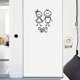 thumbnail image 5 of Wabjtam Black Vinyl Wc Print Wall Decals, Peel And Stick Modern Wall Stickers For Bathroom Bedroom Living Room Home Wall Decor, 5 of 5