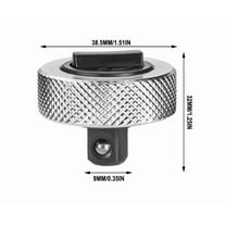 Palm Ratchet Wrench | 1/4", 3/8", 1/2" Drive Sizes | 72-Tooth Mini Finger Ratchet | Carbon Steel with Knurled Grip | Compact Hand Tool for Automotive Repair & DIY Projects