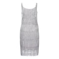 thumbnail image 3 of QHFBli Women’s 1920s Flpper Dress Gatsby Sleeveless All Over Tassel Tiered Fringe Cocktail Party Dress, 3 of 4