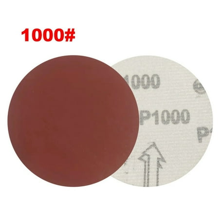 

20pcs 5inch 125mm No Hole Hook and Loop Sanding Discs 60-2000 Grit Sandpaper