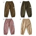 thumbnail image 6 of Hotiary Toddler Baby Baggy Cargo Pant Boys Girls High Waist Jogger Trouser Casual Elastic Waist Sweatpants with Pockets for 18 Months-5 Years, 6 of 6