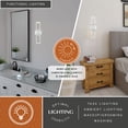 thumbnail image 2 of Aline 1 Light LED Polished Nickel Contemporary Flush Wall Sconce, 2 of 6